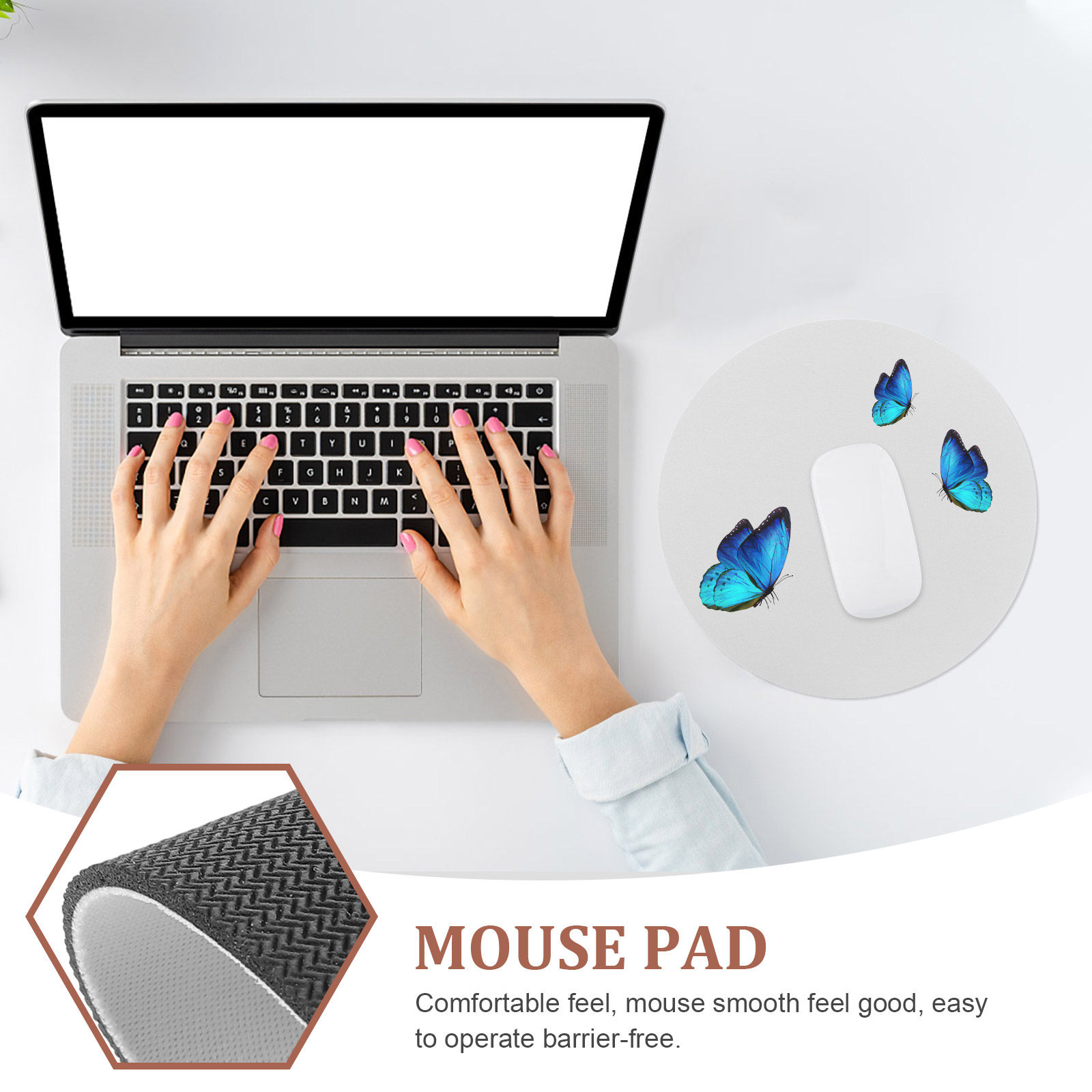 5Pcs Rubber Blank Mouse Pad Su - Mouse Pad Blank Sublimation ulasan dan harga