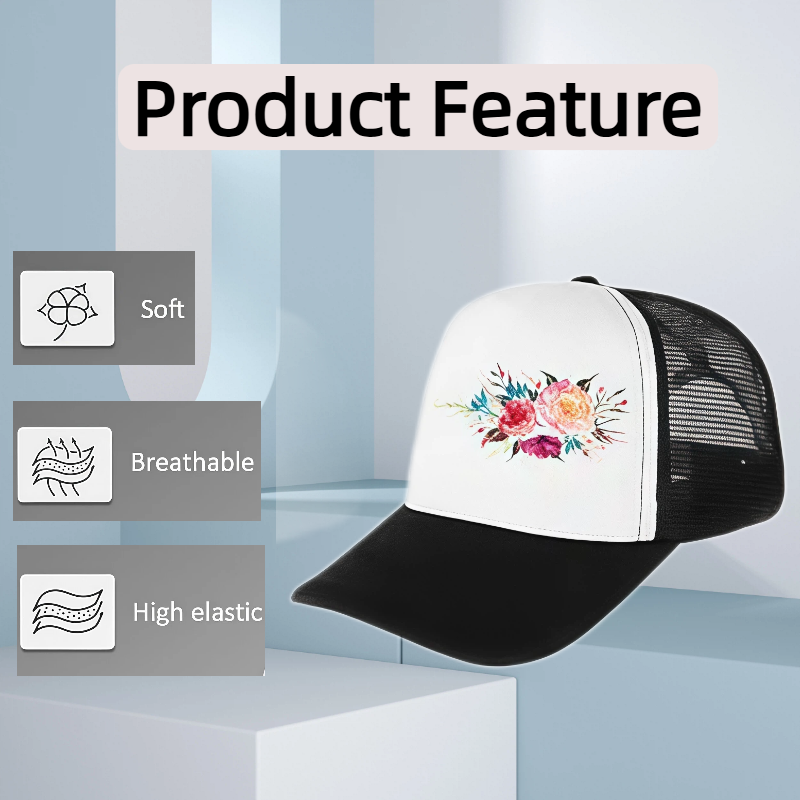 5pcs diy paint  Sublimation Tr - Hat Sublimation Blank ulasan dan harga