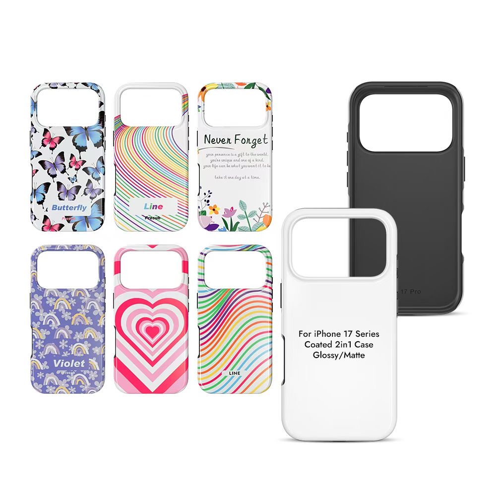 FONLYU 5pcs Coated 2 in 1 Blan - Phone Case Blank Print ulasan dan harga