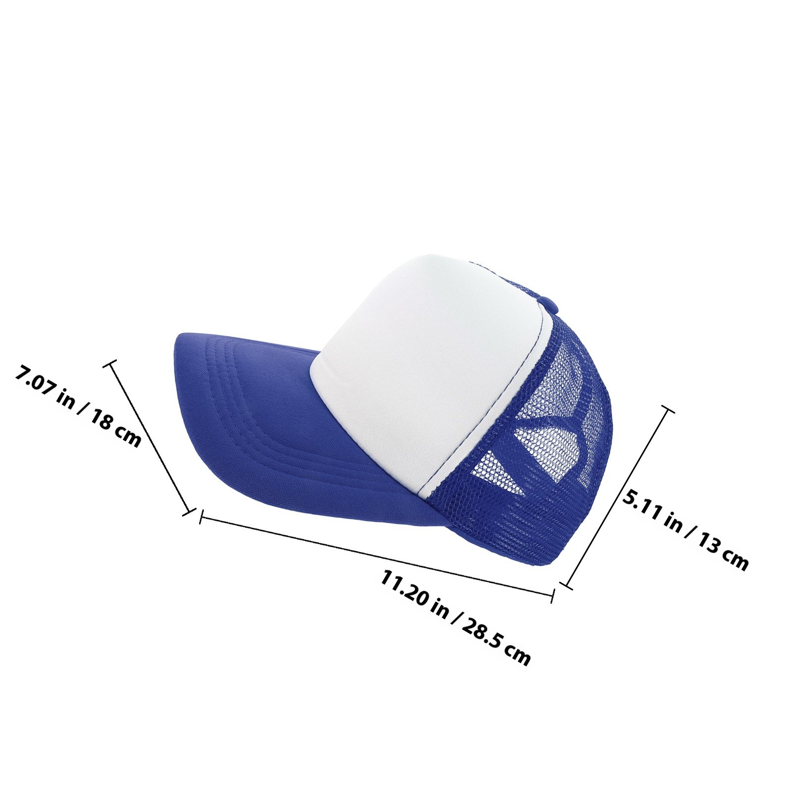 10Pcs Blank Mesh Baseball Hats - Hat Sublimation Blank ulasan dan harga