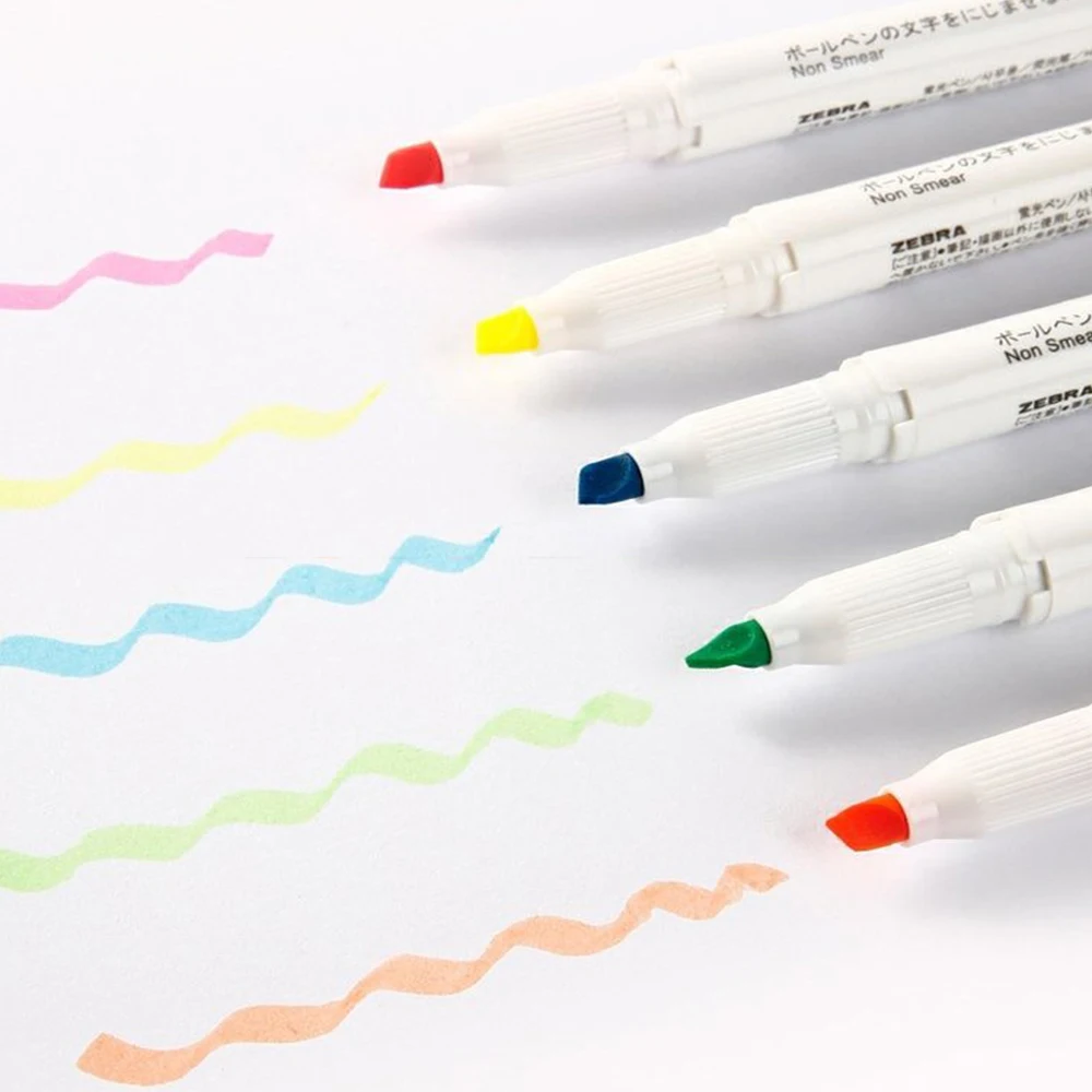4pcs Japan Zebra Highlighter S - Zebra Pen Mildliner ulasan dan harga