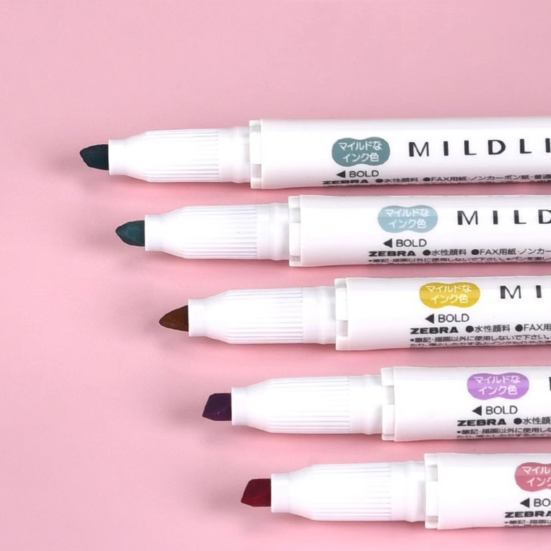 Zebra 1pcs Highlighter Pen WKT - Zebra Pen Mildliner ulasan dan harga