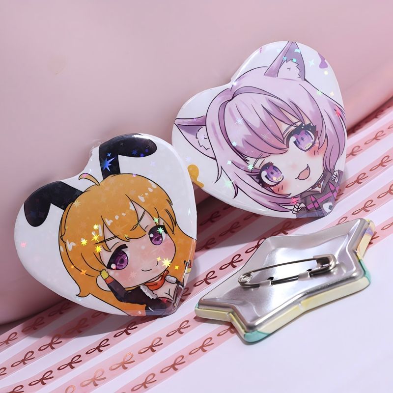 Custom Badge Pins Button Pins  - Button Badge Blank ulasan dan harga